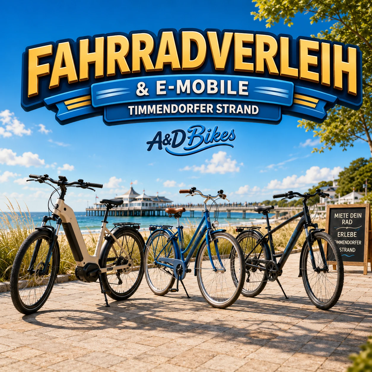 Fahrrad mieten bei A&D Bikes